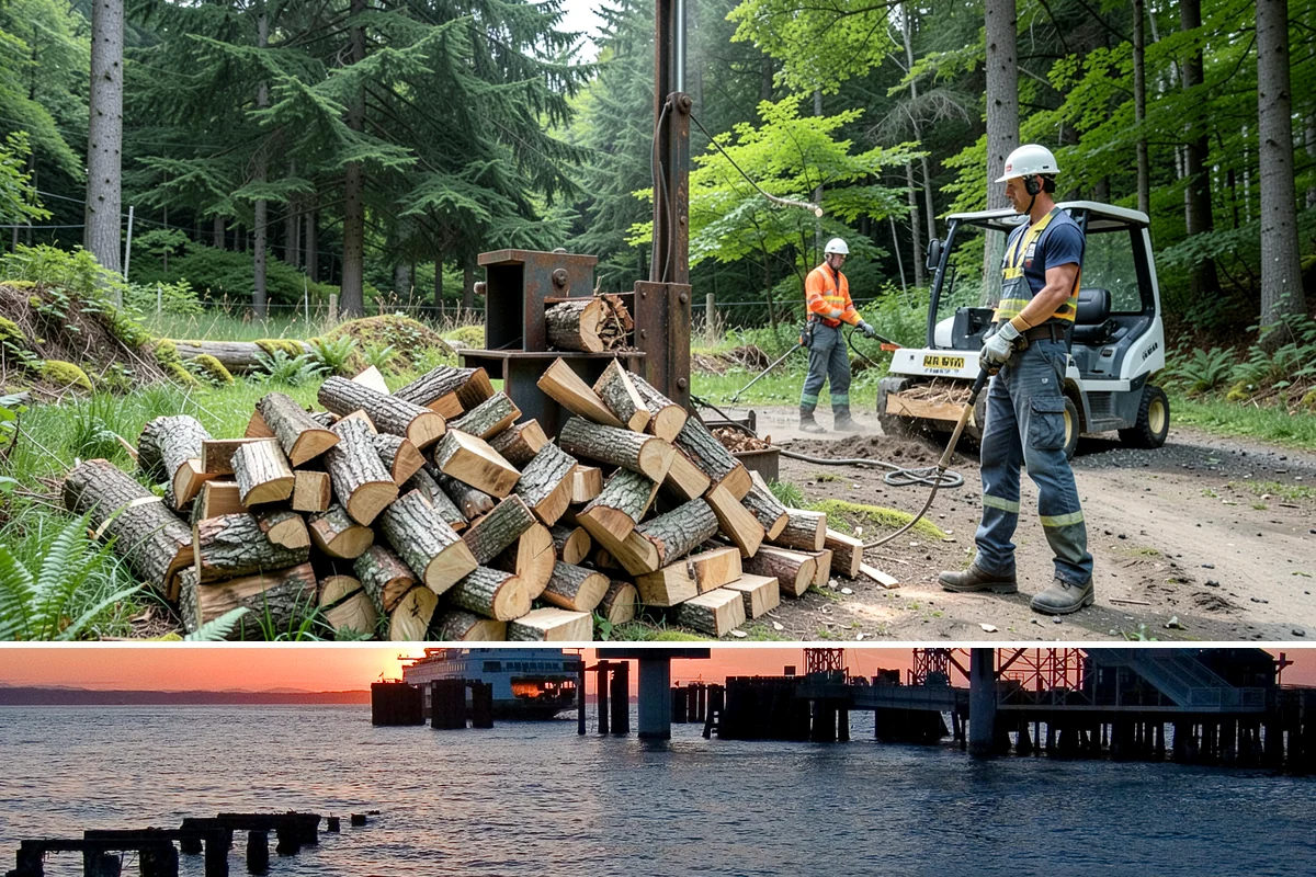 Restaurant Firewood in Edmonds, Snohomish County, WA - Lock in a standing supply before the busy fall and winter dining season ramps up.