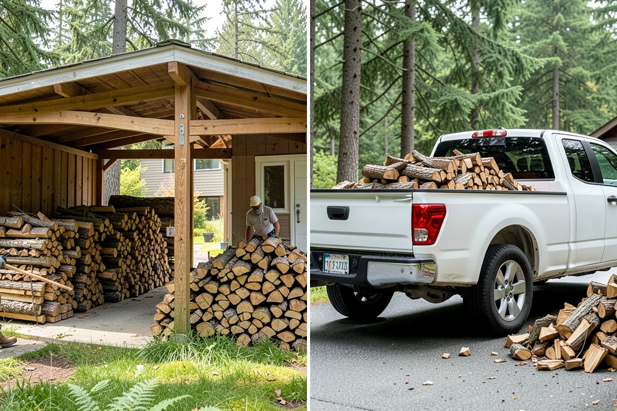 Restaurant Firewood in Enumclaw, King County, WA - Assess your kitchen's wood volume and burn rate