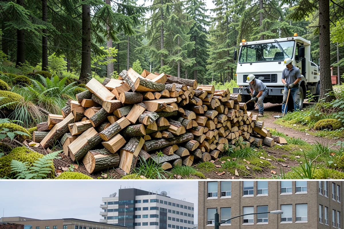 Restaurant Firewood in Everett, Snohomish County, WA - Lock in a standing supply before the busy fall and winter dining season ramps up.