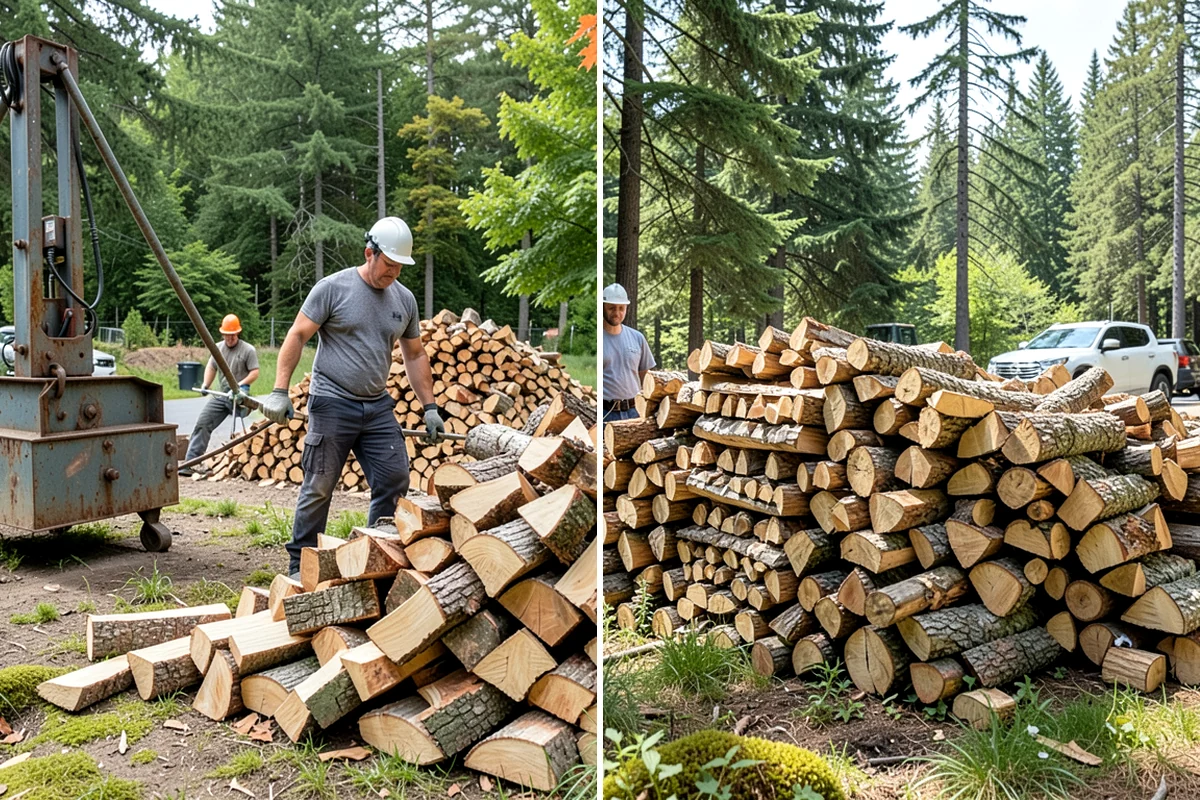 Restaurant Firewood in Federal Way, King County, WA - Assess your kitchen's wood volume and burn rate