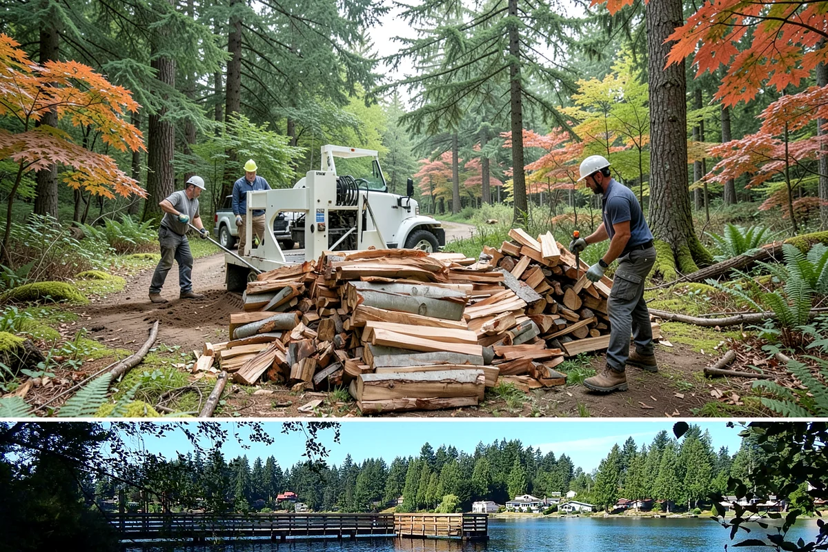 Restaurant Firewood in Federal Way, King County, WA - Lock in a standing supply before the busy fall and winter dining season ramps up.