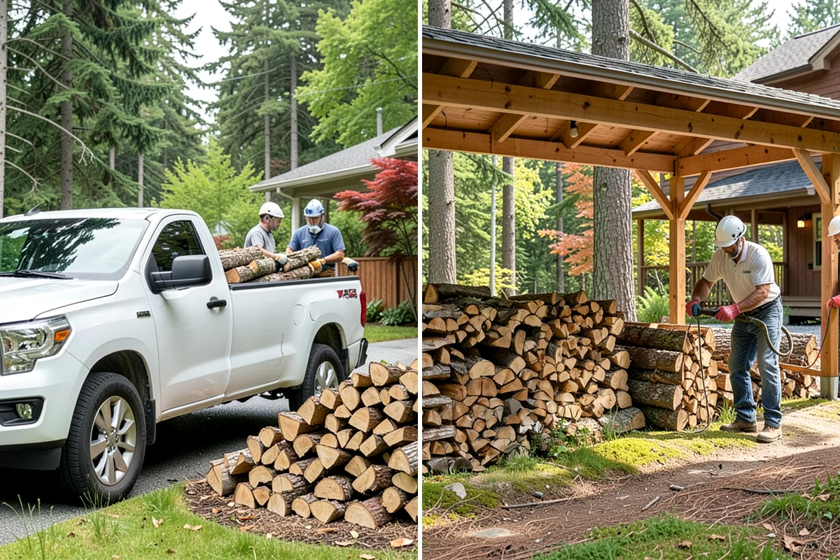 Restaurant Firewood in Fircrest, Pierce County, WA - Assess your kitchen's wood volume and burn rate