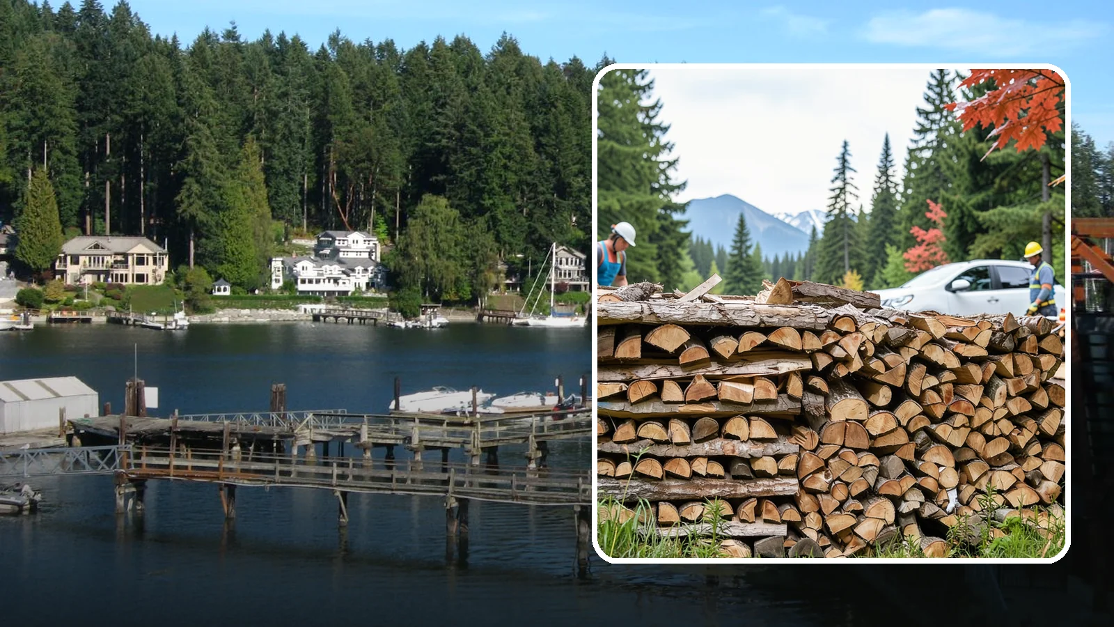 Restaurant Firewood in Gig Harbor, Pierce County, WA - We supply restaurants across the Pacific Northwest with steady, seasoned firewood that keeps wood-fired kitchens running.
