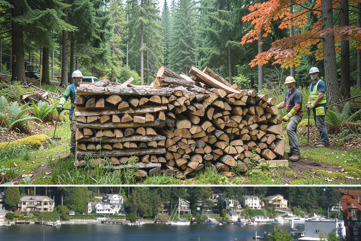 Restaurant Firewood in Gig Harbor, Pierce County, WA - Lock in a standing supply before the busy fall and winter dining season ramps up.