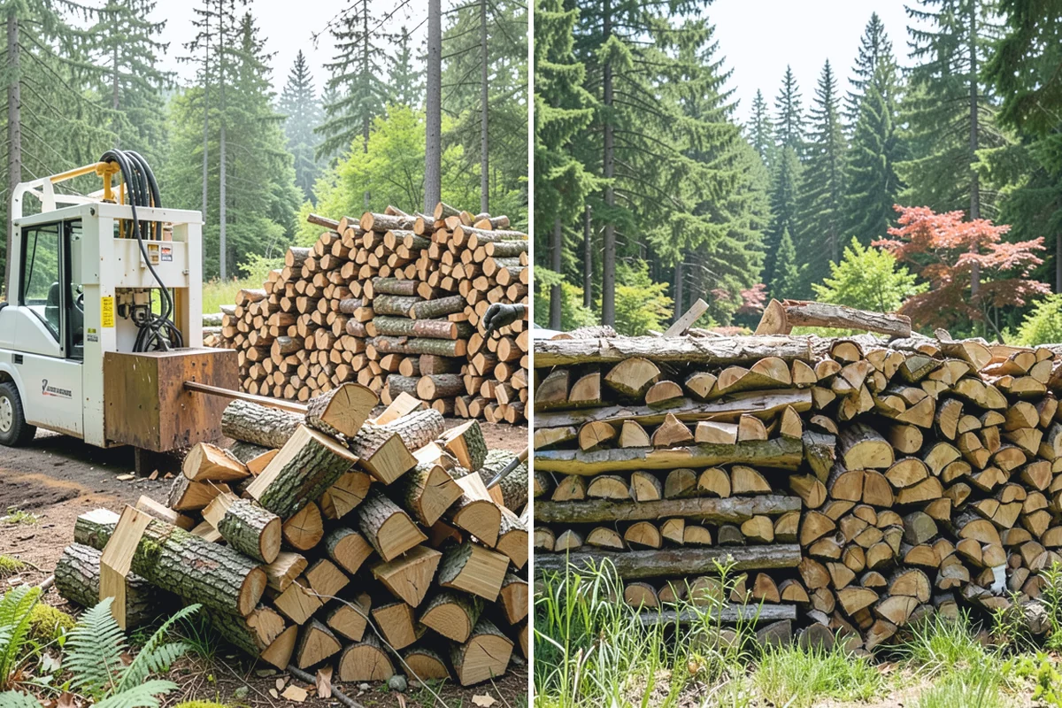 Restaurant Firewood in Hamilton, Skagit County, WA - Assess your kitchen's wood volume and burn rate
