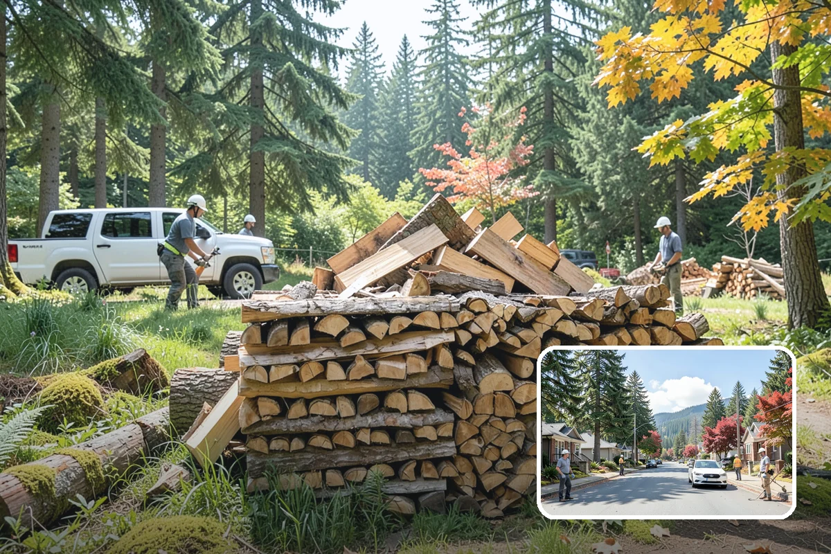 Restaurant Firewood in Hunts Point, King County, WA - Reliable volume that keeps the kitchen never short