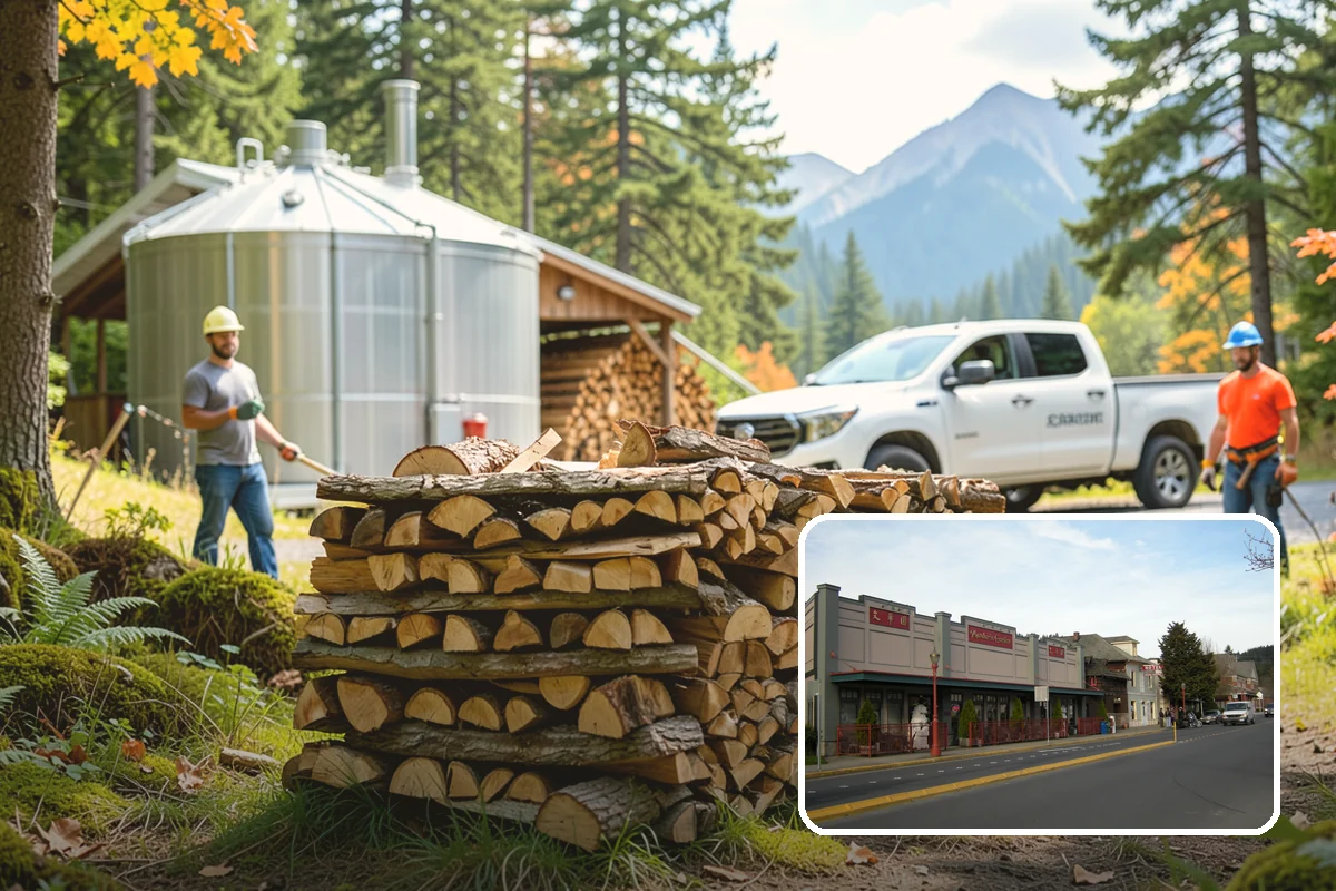 Restaurant Firewood in Issaquah, King County, WA - Reliable volume that keeps the kitchen never short