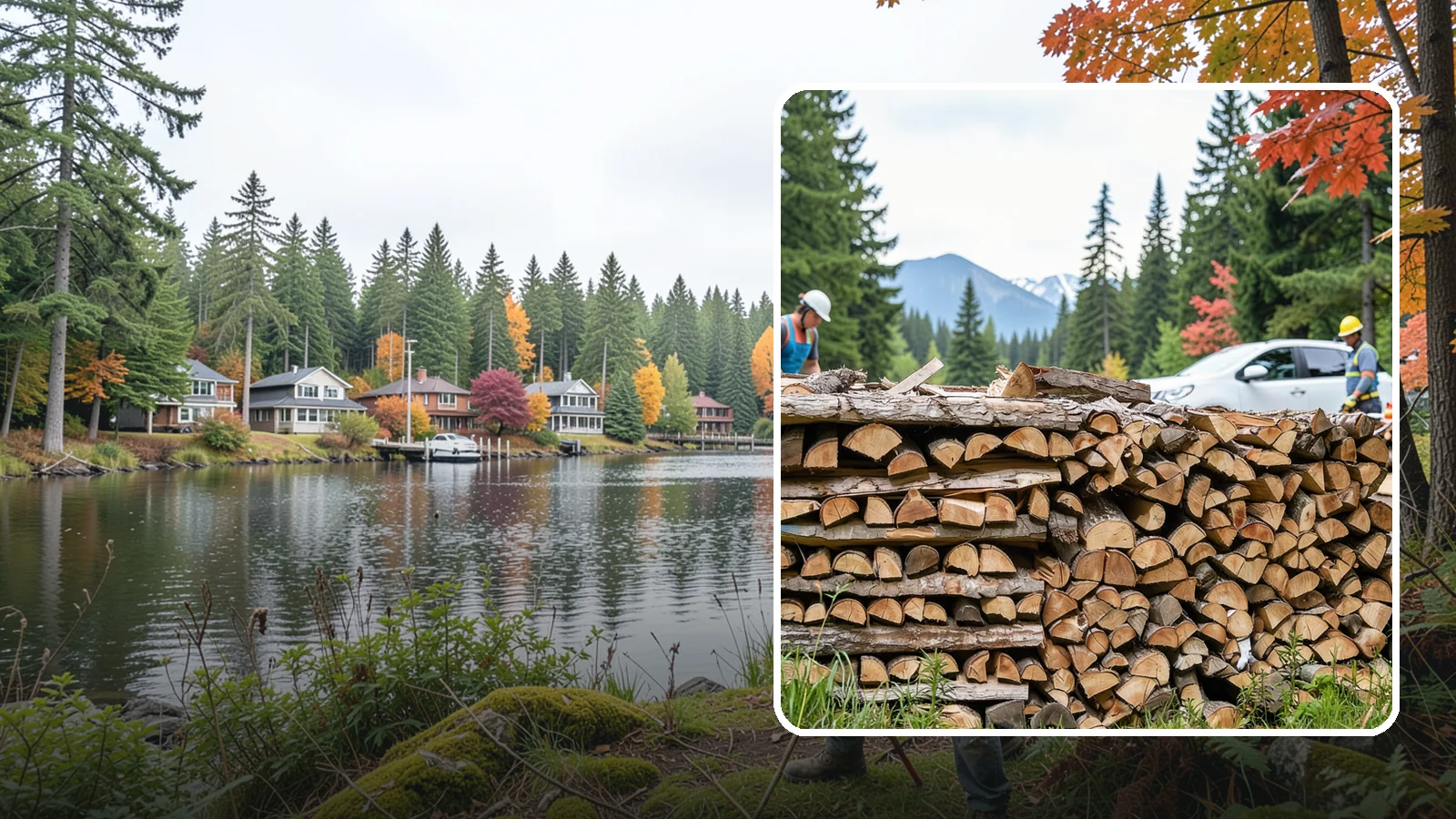 Restaurant Firewood in La Conner, Skagit County, WA - We supply restaurants across the Pacific Northwest with steady, seasoned firewood that keeps wood-fired kitchens running.