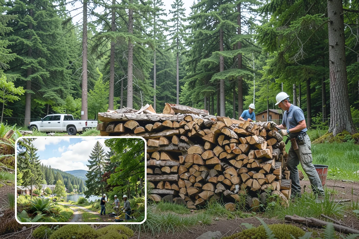 Restaurant Firewood in Lake Forest Park, King County, WA - Reliable volume that keeps the kitchen never short