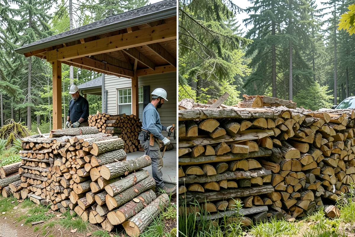 Restaurant Firewood in Lake Forest Park, King County, WA - Assess your kitchen's wood volume and burn rate