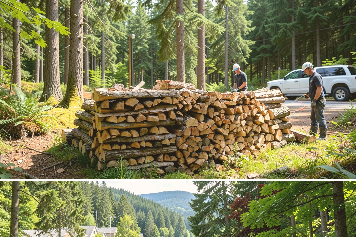 Restaurant Firewood in Lake Forest Park, King County, WA - Lock in a standing supply before the busy fall and winter dining season ramps up.