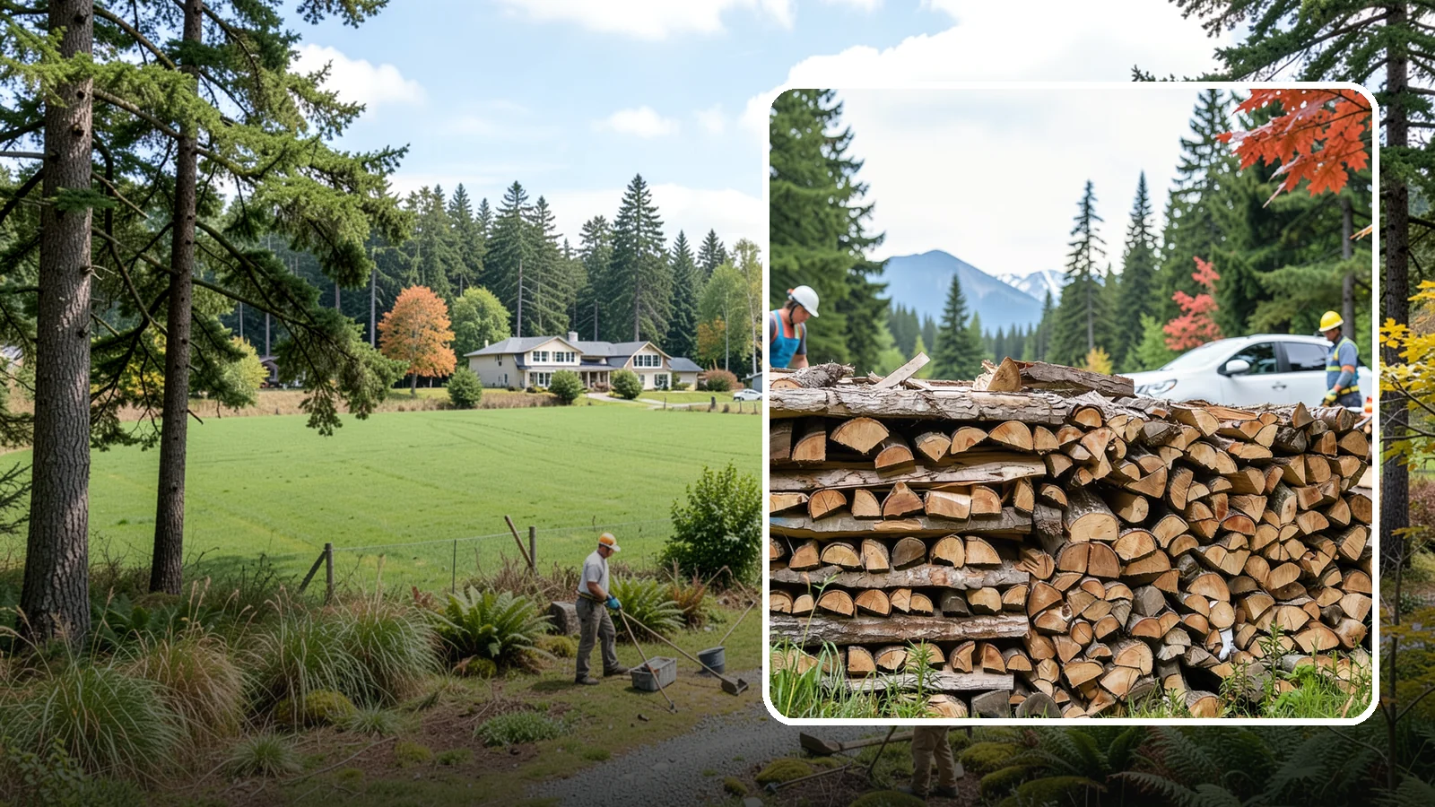 Restaurant Firewood in Lyman, Skagit County, WA - We supply restaurants across the Pacific Northwest with steady, seasoned firewood that keeps wood-fired kitchens running.