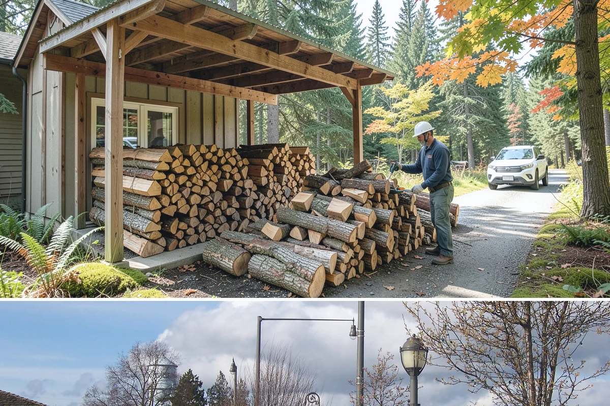 Restaurant Firewood in Marysville, Snohomish County, WA - Lock in a standing supply before the busy fall and winter dining season ramps up.