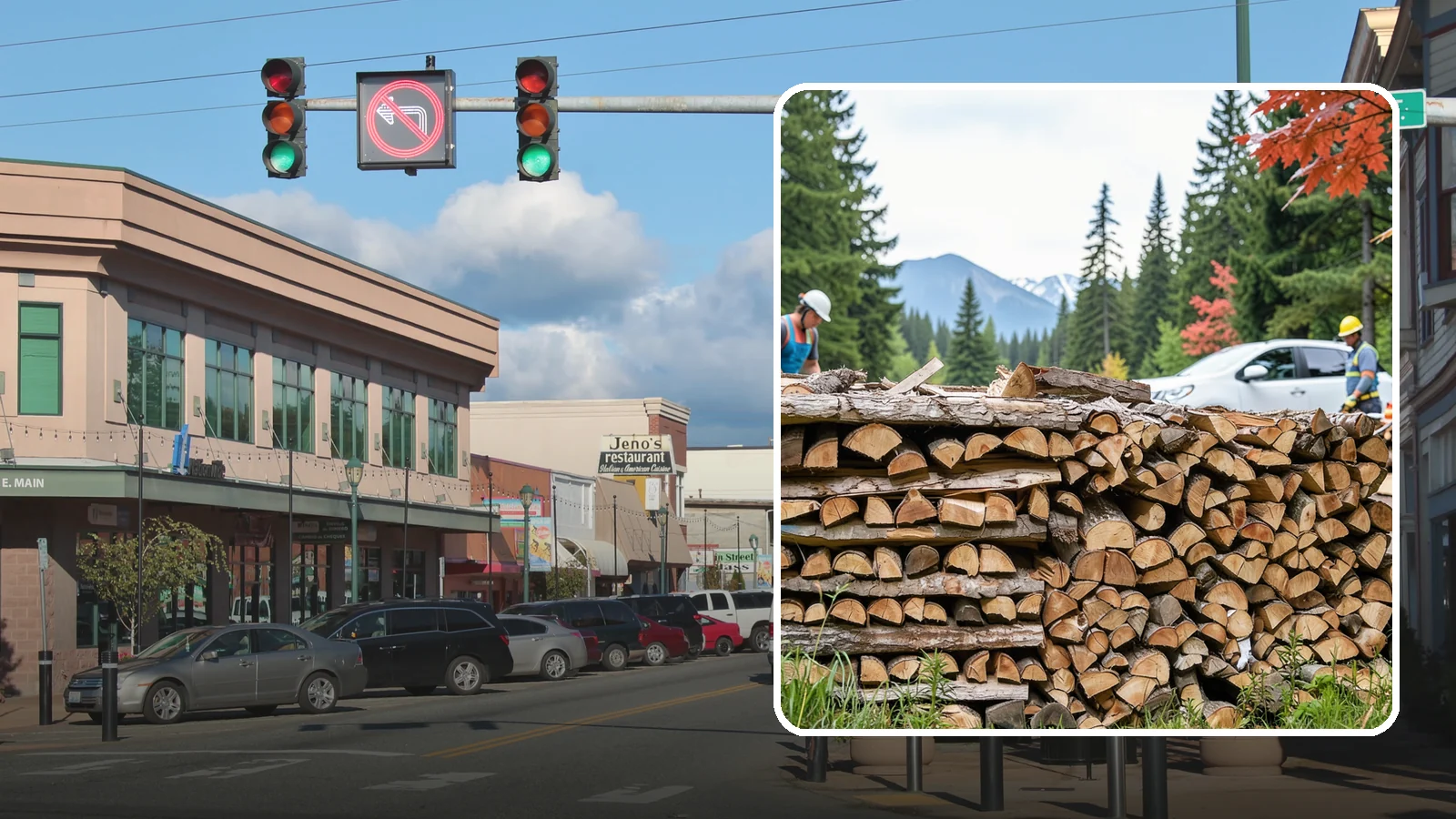 Restaurant Firewood in Monroe, Snohomish County, WA - We supply restaurants across the Pacific Northwest with steady, seasoned firewood that keeps wood-fired kitchens running.
