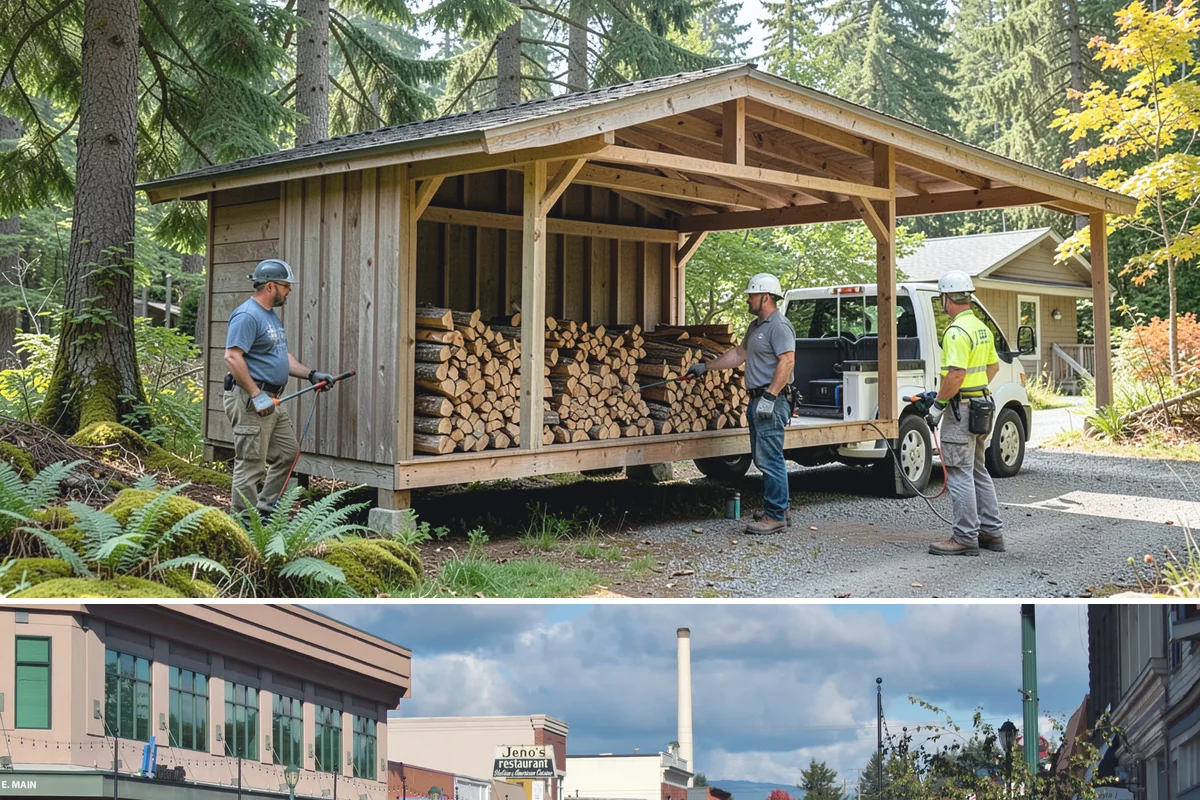 Restaurant Firewood in Monroe, Snohomish County, WA - Lock in a standing supply before the busy fall and winter dining season ramps up.