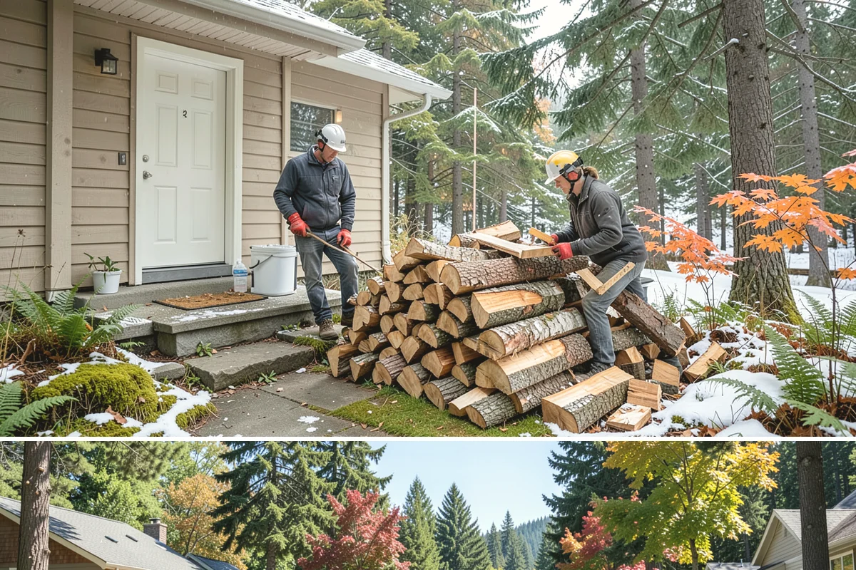 Restaurant Firewood in Orting, Pierce County, WA - Lock in a standing supply before the busy fall and winter dining season ramps up.