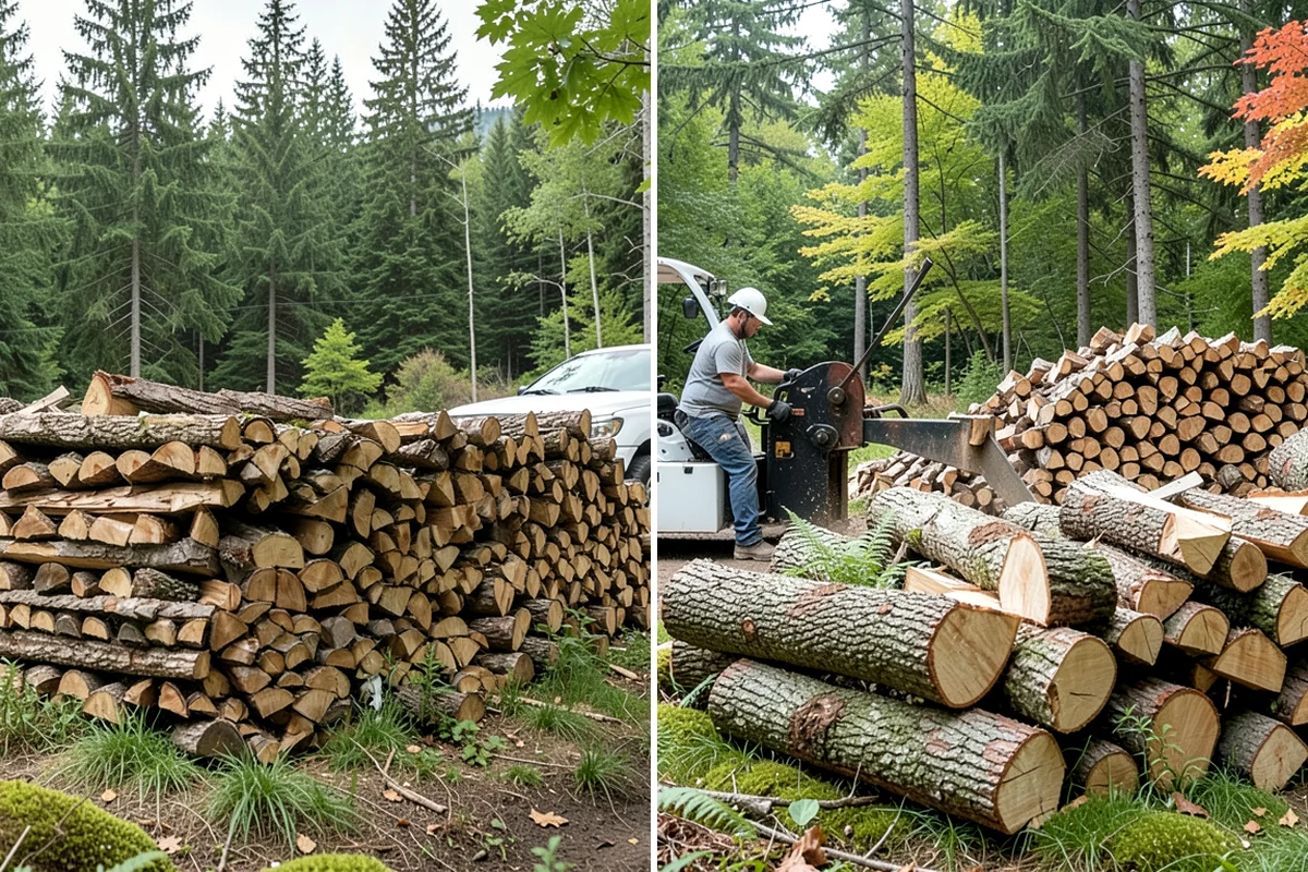 Restaurant Firewood in Pacific, King County, WA - Assess your kitchen's wood volume and burn rate