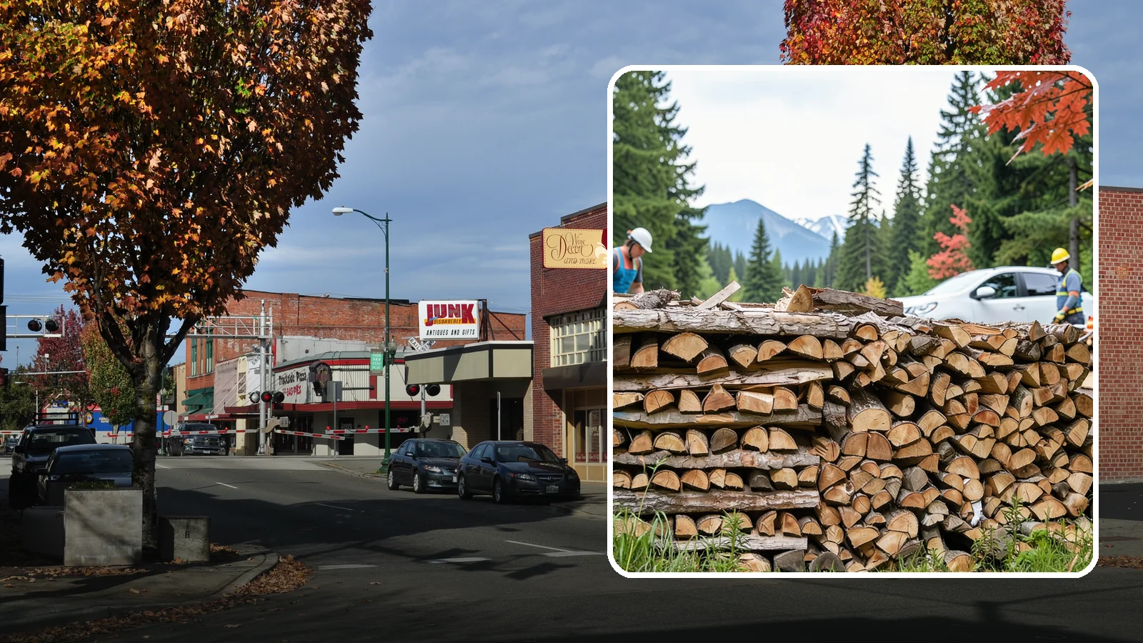 Restaurant Firewood in Puyallup, Pierce County, WA - We supply restaurants across the Pacific Northwest with steady, seasoned firewood that keeps wood-fired kitchens running.