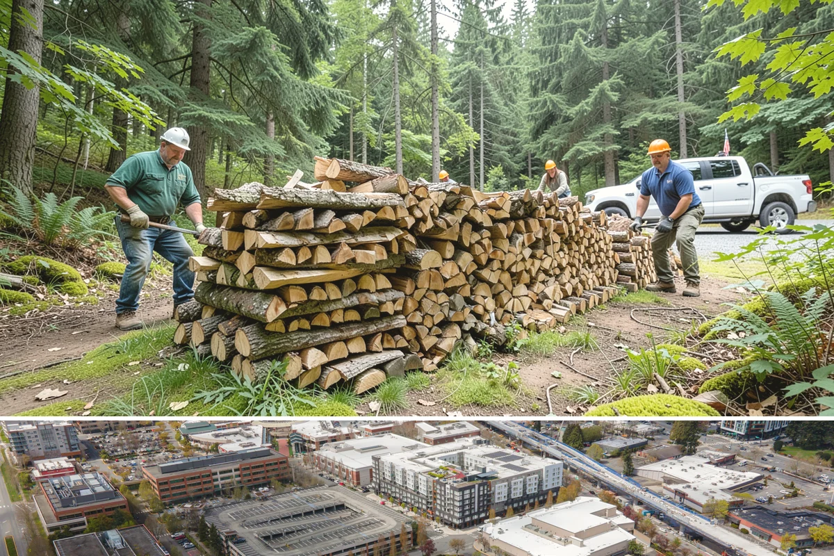 Restaurant Firewood in Redmond, King County, WA - Lock in a standing supply before the busy fall and winter dining season ramps up.