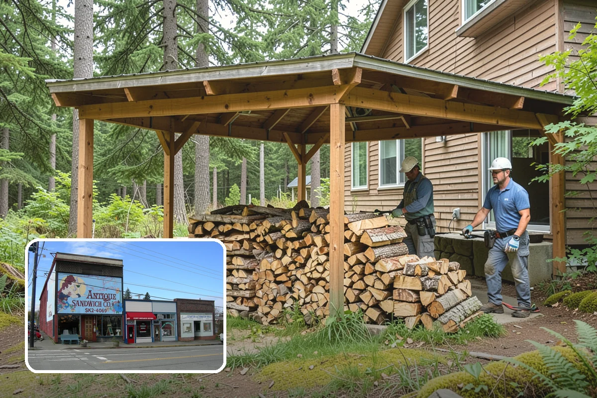 Restaurant Firewood in Ruston, Pierce County, WA - Reliable volume that keeps the kitchen never short