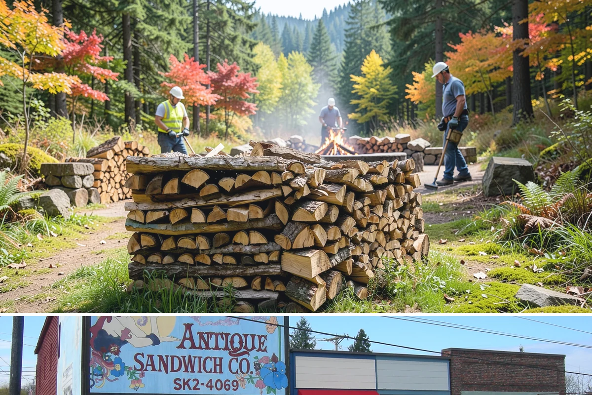 Restaurant Firewood in Ruston, Pierce County, WA - Lock in a standing supply before the busy fall and winter dining season ramps up.