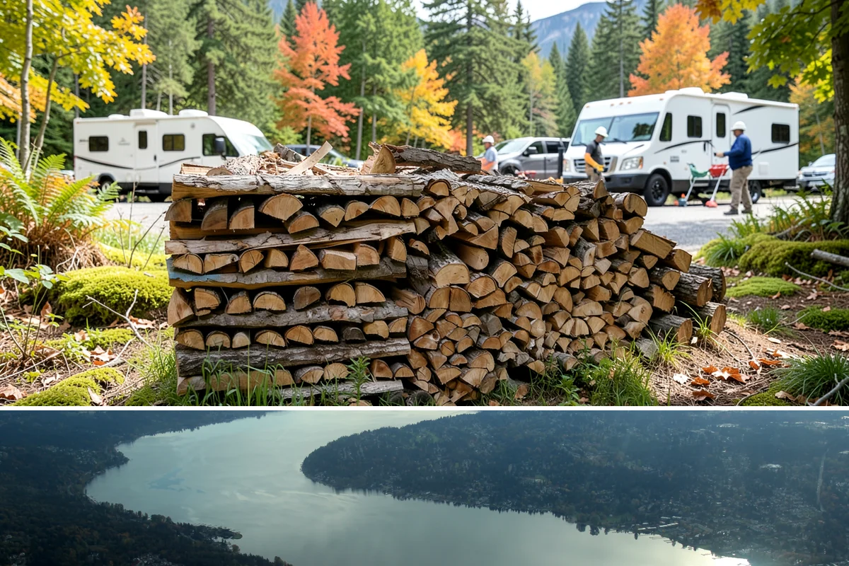 Restaurant Firewood in Sammamish, King County, WA - Lock in a standing supply before the busy fall and winter dining season ramps up.