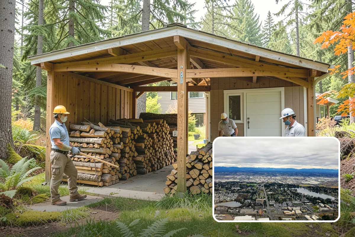 Restaurant Firewood in SeaTac, King County, WA - Reliable volume that keeps the kitchen never short