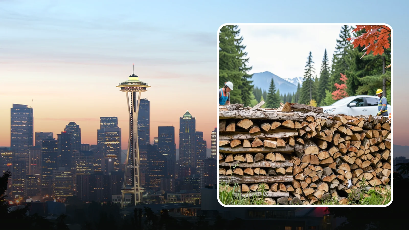 Restaurant Firewood in Seattle, King County, WA - We supply restaurants across the Pacific Northwest with steady, seasoned firewood that keeps wood-fired kitchens running.