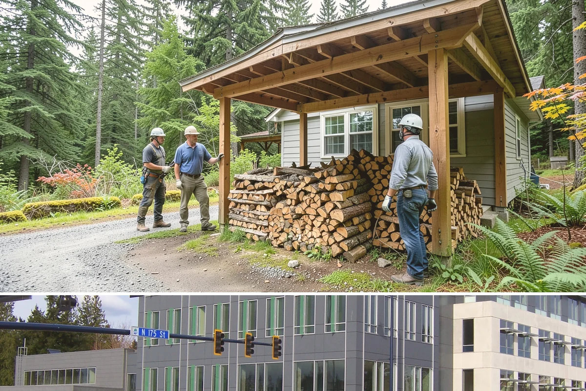 Restaurant Firewood in Shoreline, King County, WA - Lock in a standing supply before the busy fall and winter dining season ramps up.