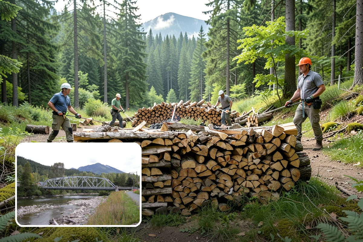 Restaurant Firewood in Skykomish, King County, WA - Reliable volume that keeps the kitchen never short