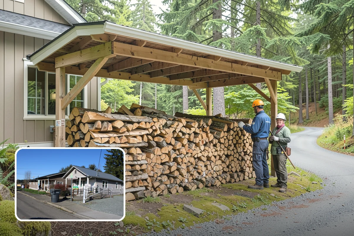 Restaurant Firewood in South Prairie, Pierce County, WA - Reliable volume that keeps the kitchen never short