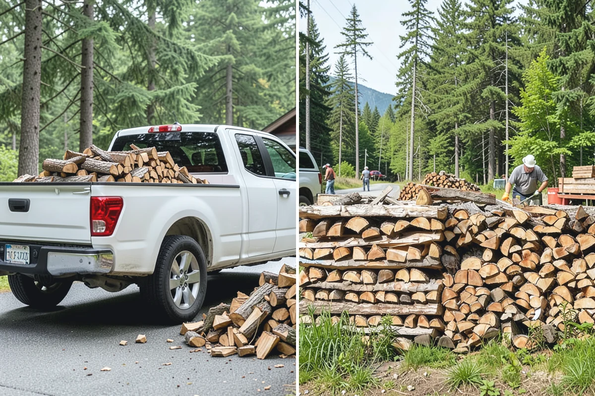 Restaurant Firewood in South Prairie, Pierce County, WA - Assess your kitchen's wood volume and burn rate