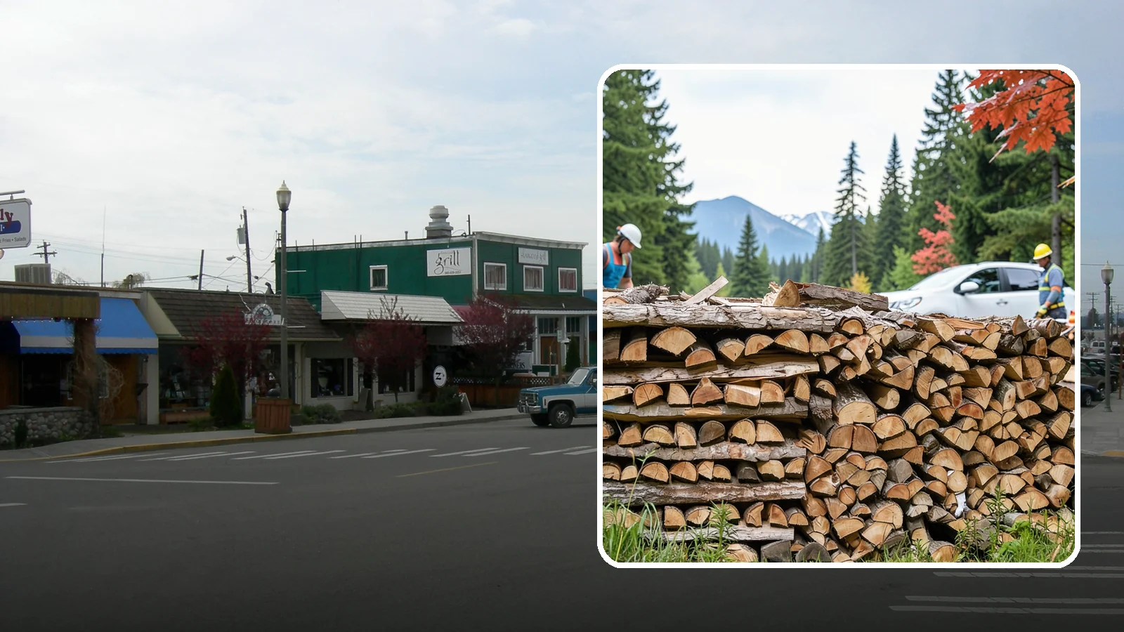 Restaurant Firewood in Stanwood, Snohomish County, WA - We supply restaurants across the Pacific Northwest with steady, seasoned firewood that keeps wood-fired kitchens running.