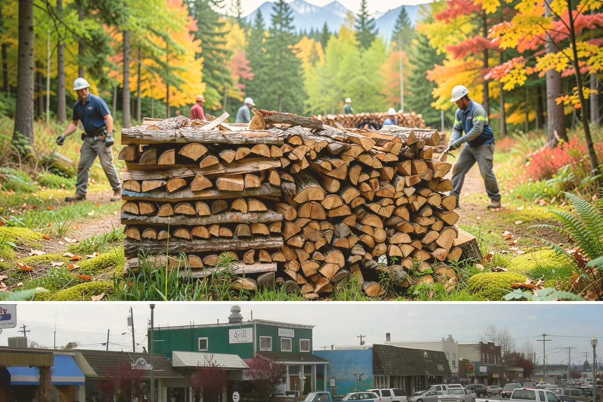 Restaurant Firewood in Stanwood, Snohomish County, WA - Lock in a standing supply before the busy fall and winter dining season ramps up.