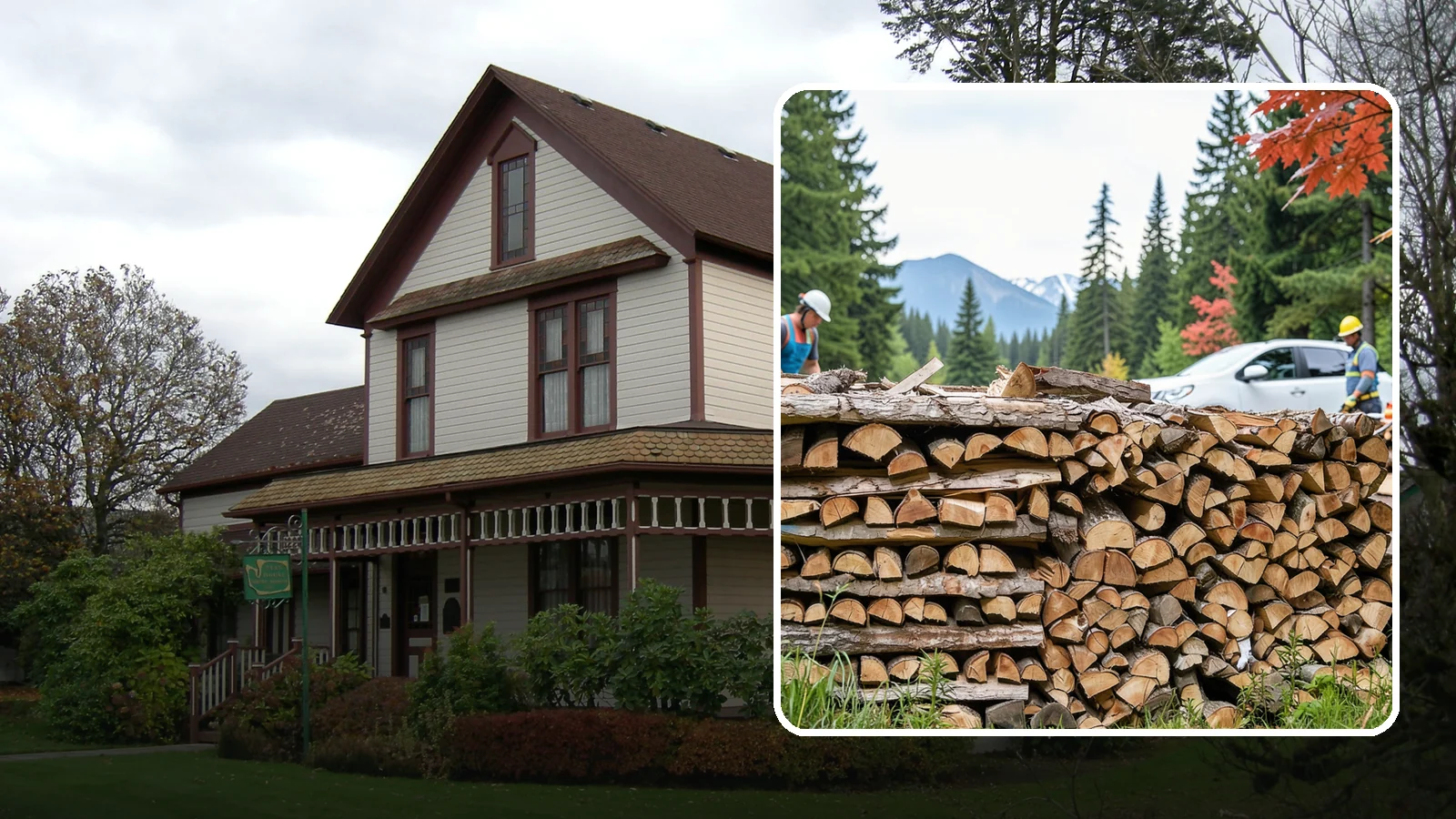 Restaurant Firewood in Sumner, Pierce County, WA - We supply restaurants across the Pacific Northwest with steady, seasoned firewood that keeps wood-fired kitchens running.