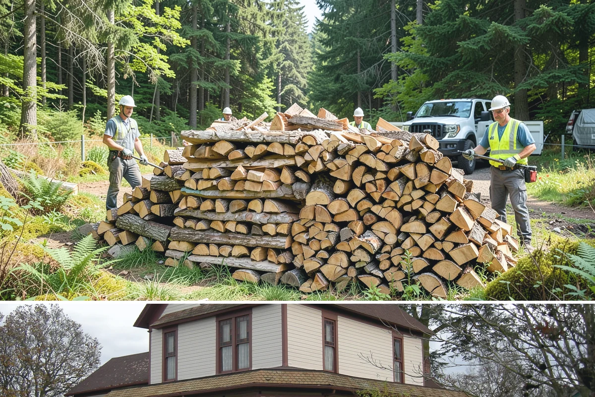 Restaurant Firewood in Sumner, Pierce County, WA - Lock in a standing supply before the busy fall and winter dining season ramps up.