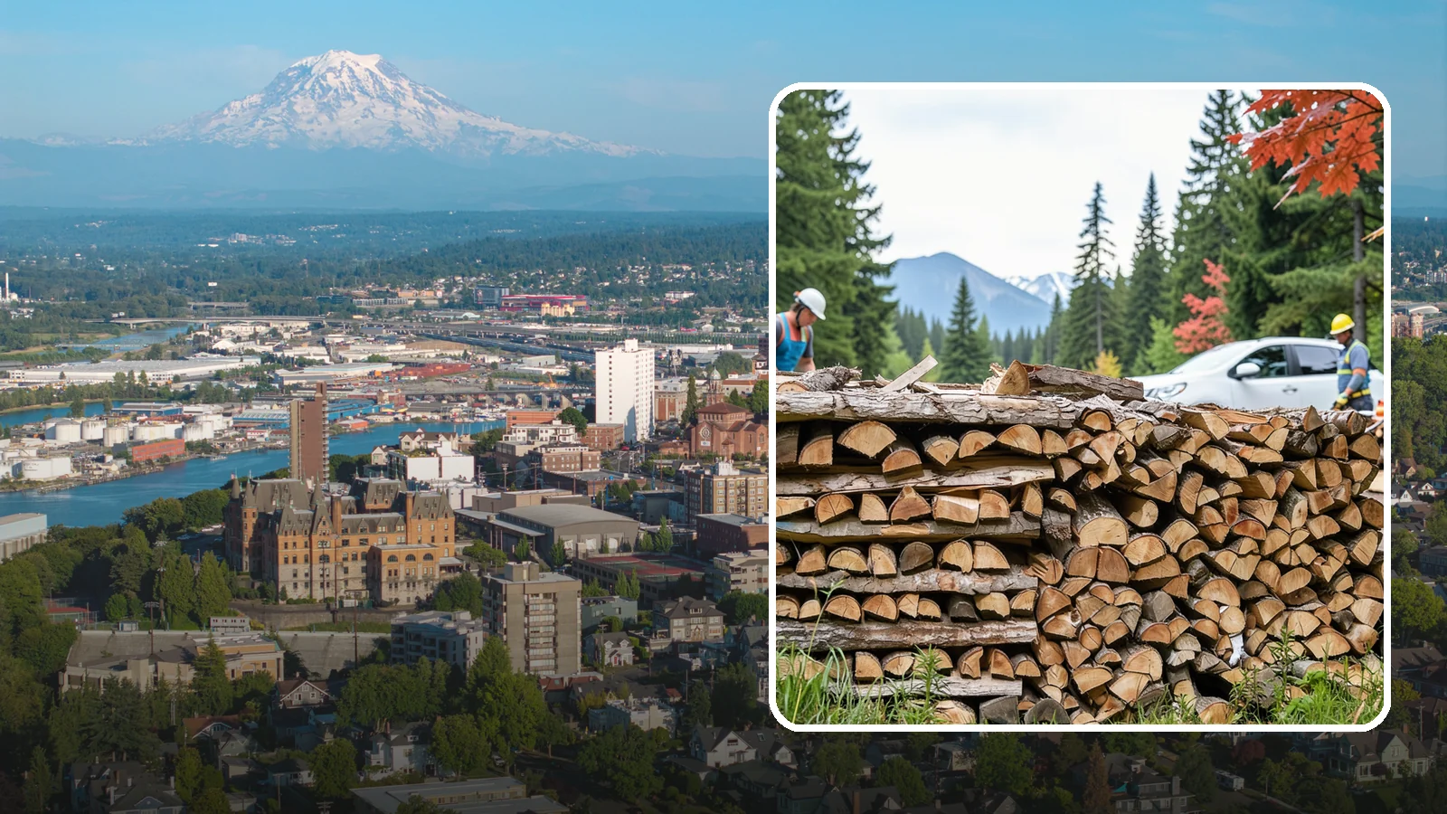 Restaurant Firewood in Tacoma, Pierce County, WA - We supply restaurants across the Pacific Northwest with steady, seasoned firewood that keeps wood-fired kitchens running.