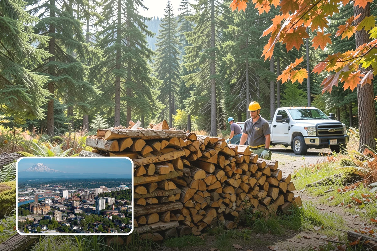 Restaurant Firewood in Tacoma, Pierce County, WA - Reliable volume that keeps the kitchen never short