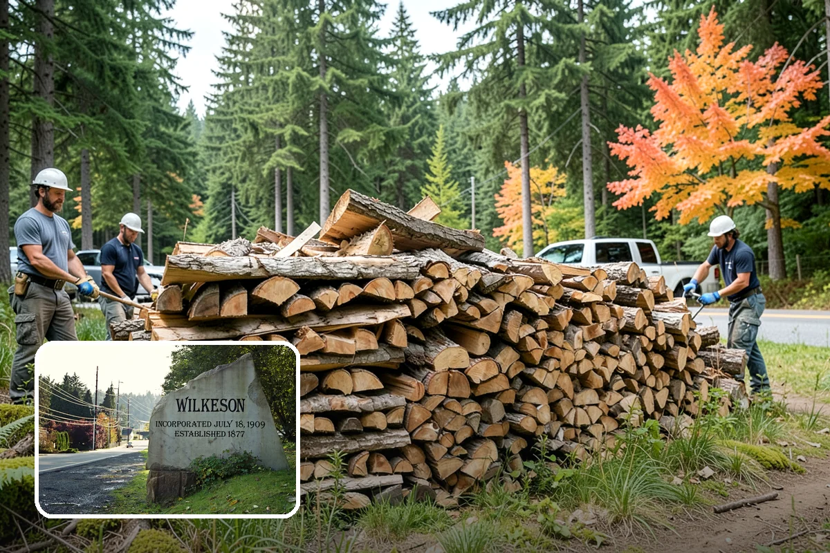 Restaurant Firewood in Wilkeson, Pierce County, WA - Reliable volume that keeps the kitchen never short