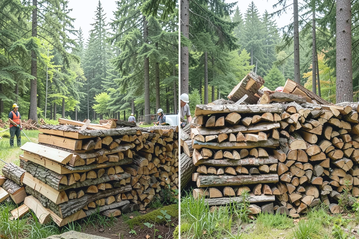 Rick of Firewood in Auburn, King County, WA - Place your rick order and choose a drop-off time