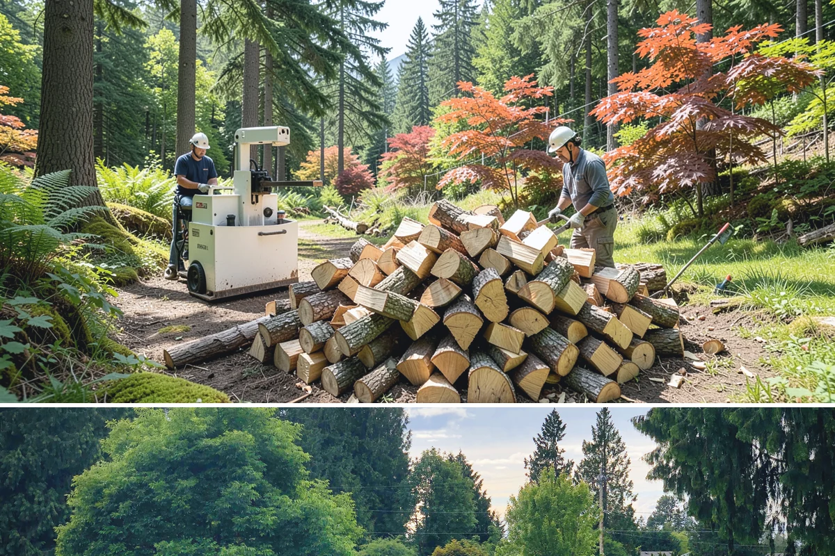Rick of Firewood in Bonney Lake, Pierce County, WA - A rick is a smart mid-fall purchase to build your supply ahead of peak winter demand.