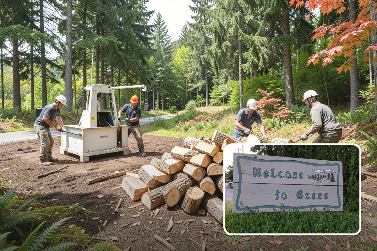 Rick of Firewood in Brier, Snohomish County, WA - A generous row of wood without a full-cord commitment