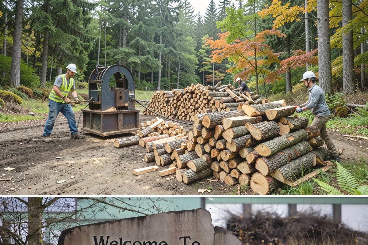Rick of Firewood in Buckley, Pierce County, WA - A rick is a smart mid-fall purchase to build your supply ahead of peak winter demand.