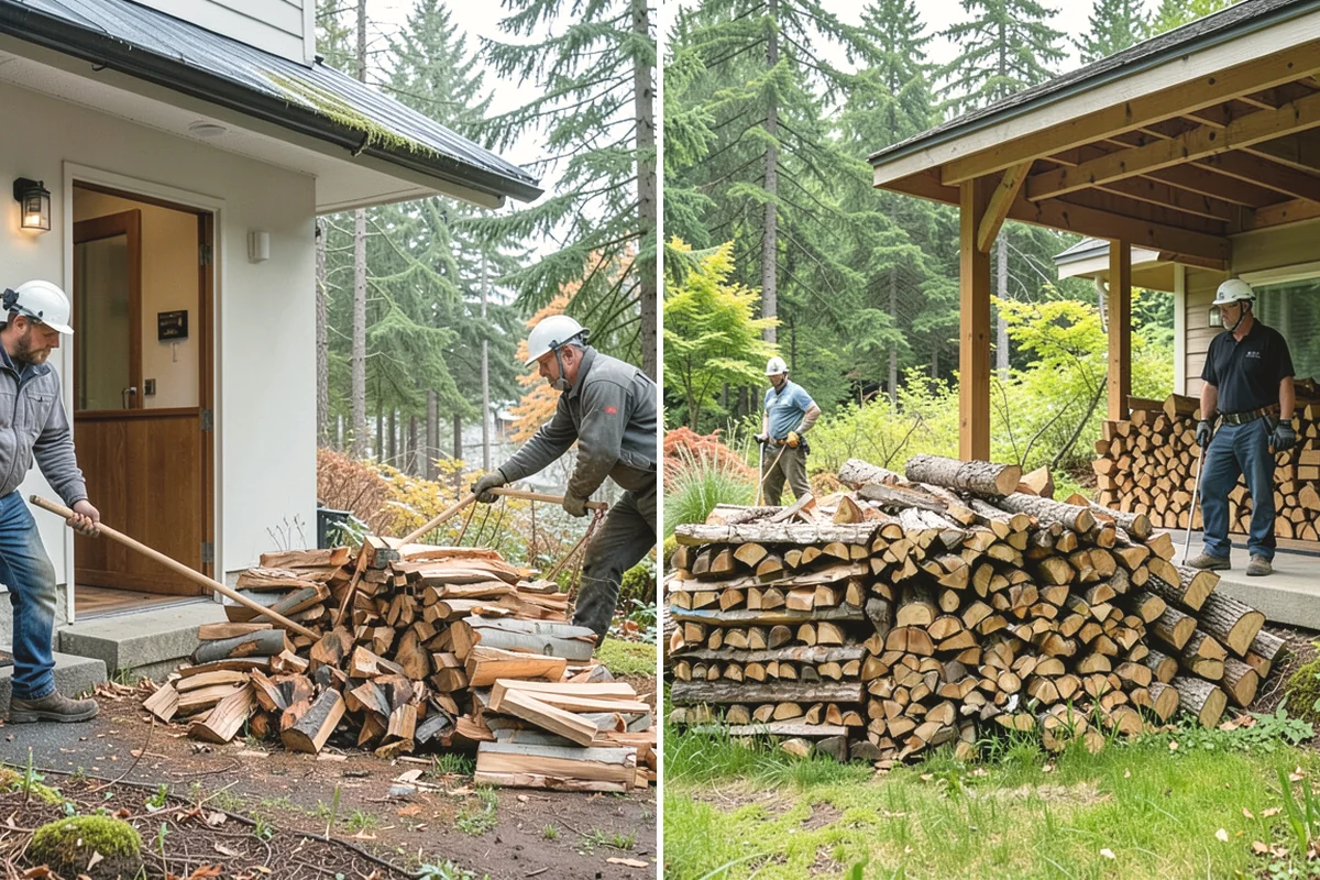 Rick of Firewood in Burlington, Skagit County, WA - Place your rick order and choose a drop-off time