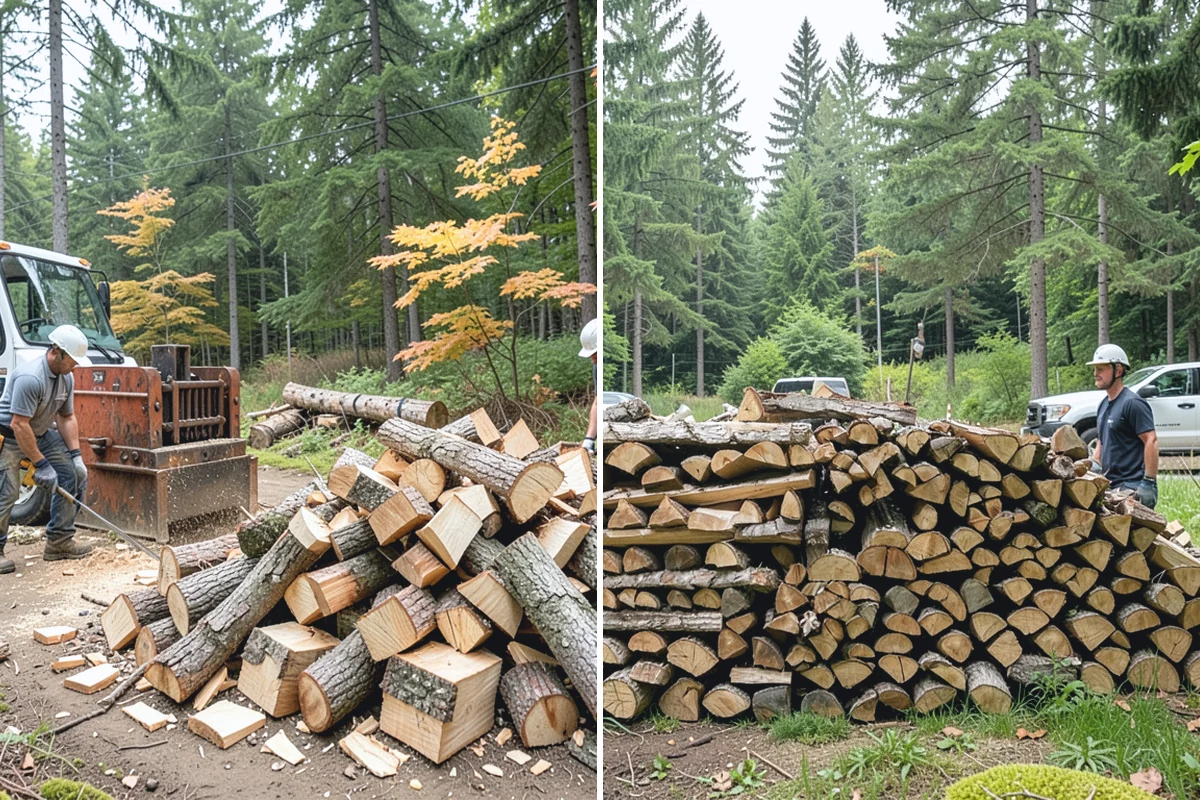 Rick of Firewood in Coupeville, Island County, WA - Place your rick order and choose a drop-off time
