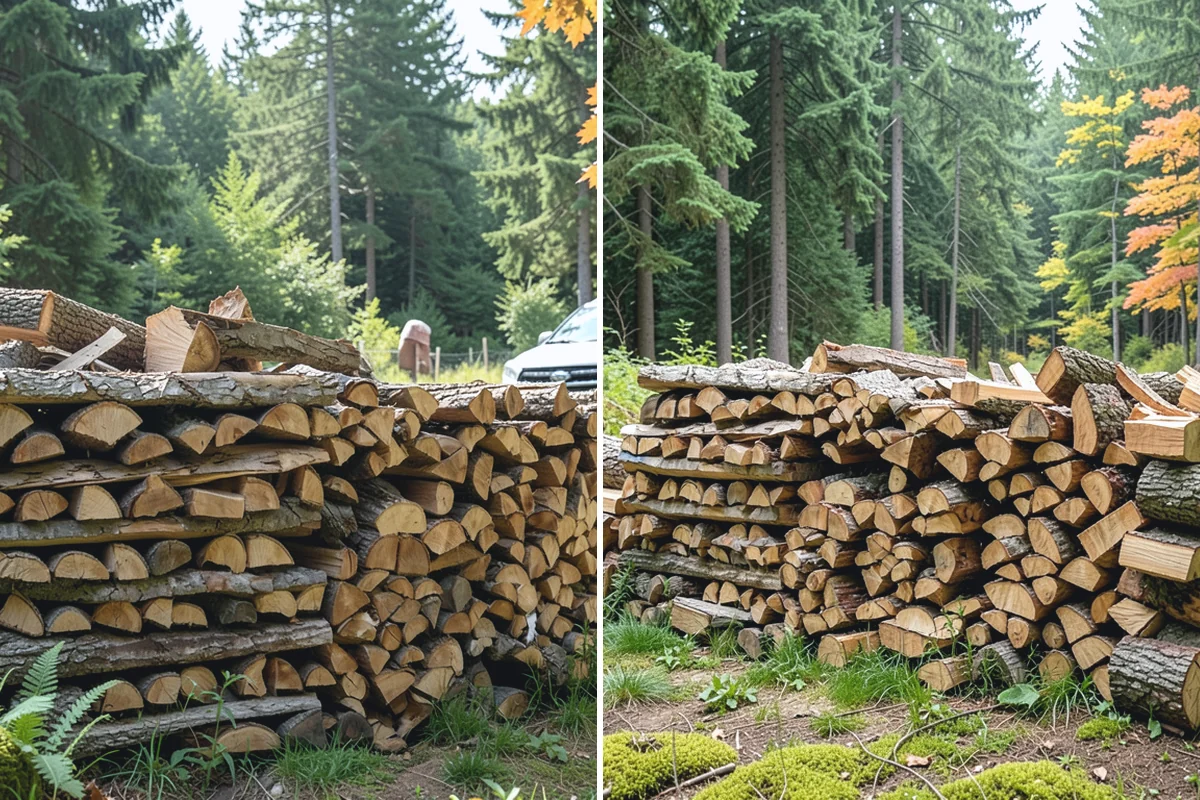 Rick of Firewood in Darrington, Snohomish County, WA - Place your rick order and choose a drop-off time