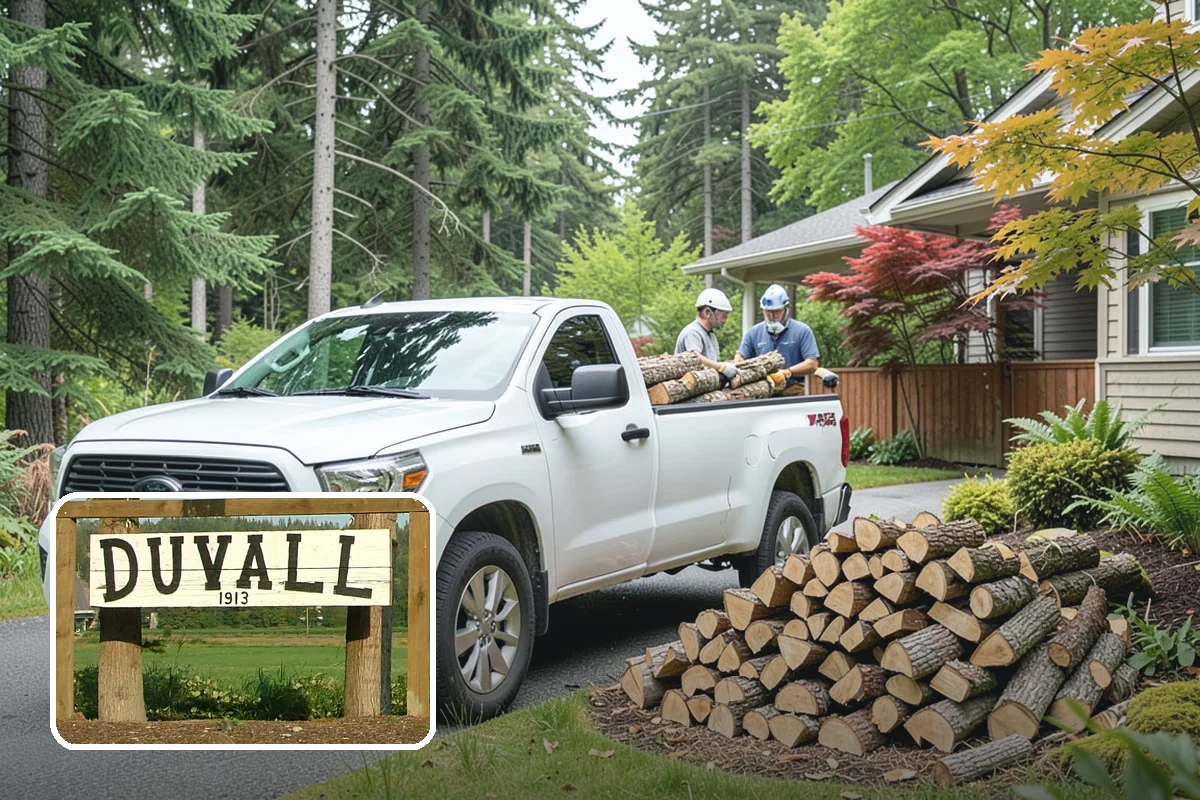 Rick of Firewood in Duvall, King County, WA - A generous row of wood without a full-cord commitment