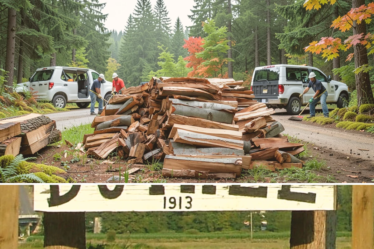 Rick of Firewood in Duvall, King County, WA - A rick is a smart mid-fall purchase to build your supply ahead of peak winter demand.