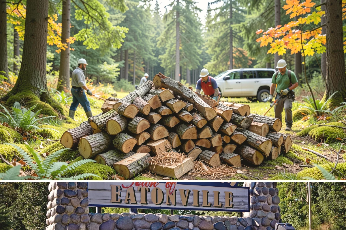 Rick of Firewood in Eatonville, WA - A rick is a smart mid-fall purchase to build your supply ahead of peak winter demand.