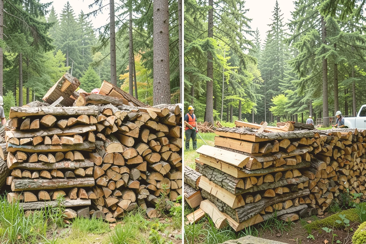 Rick of Firewood in Edmonds, Snohomish County, WA - Place your rick order and choose a drop-off time
